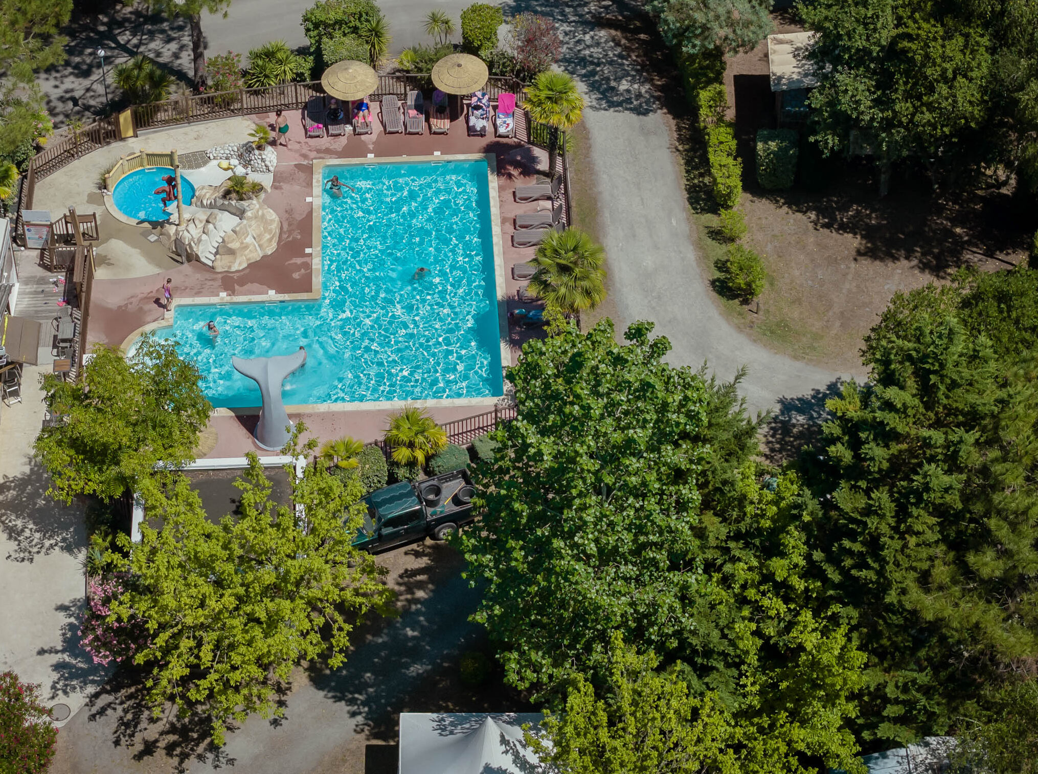 piscine camping des familles