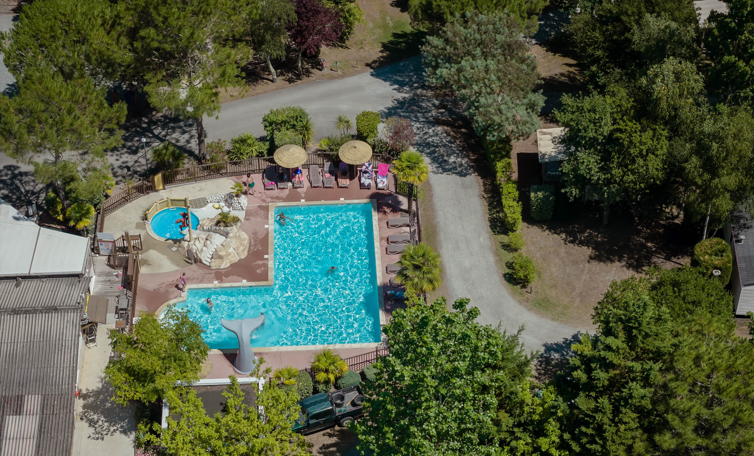 piscine camping des familles