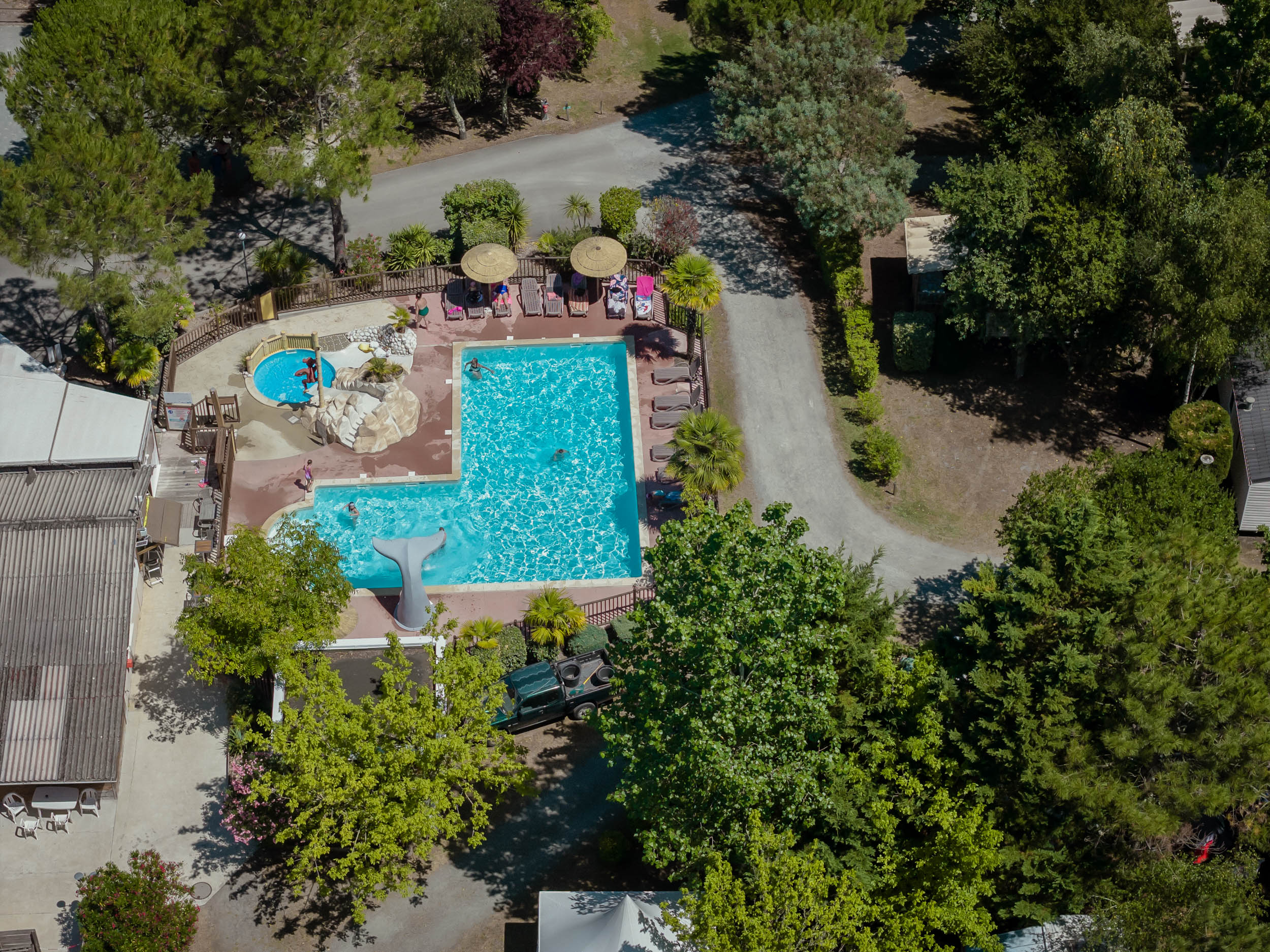 piscine camping des familles